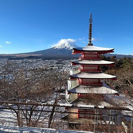 Guest House Fuji No Yado Akebono Building A - Vacation Stay 74316V Fujiyoshida Extérieur photo