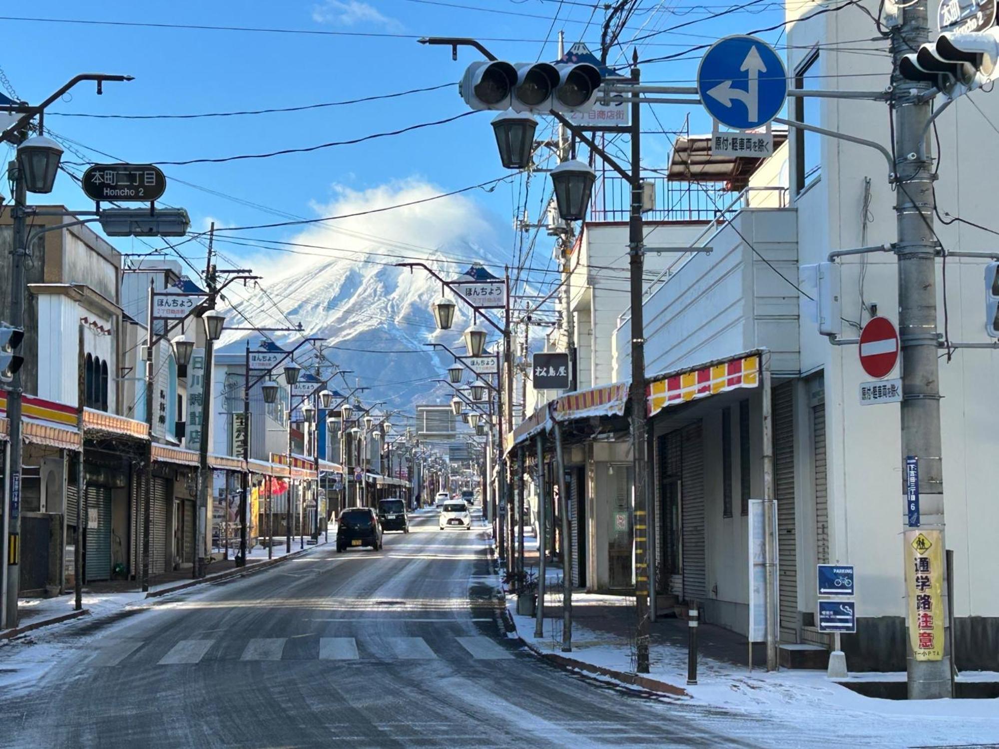 Guest House Fuji No Yado Akebono Building A - Vacation Stay 74316V Fujiyoshida Extérieur photo